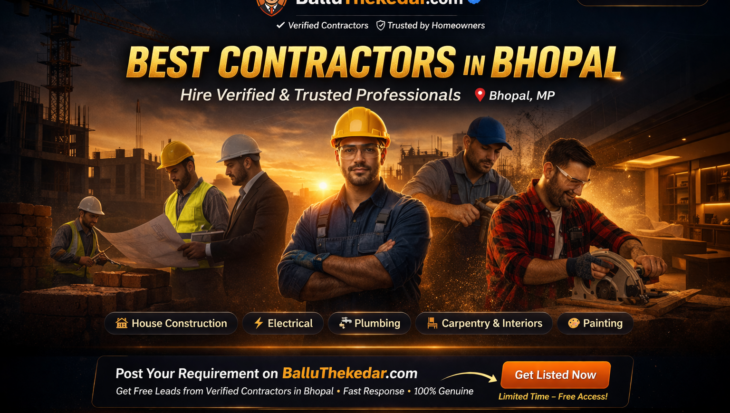 Best contractors in Bhopal