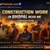 Construction work in Bhopal