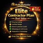 contractor listing plan