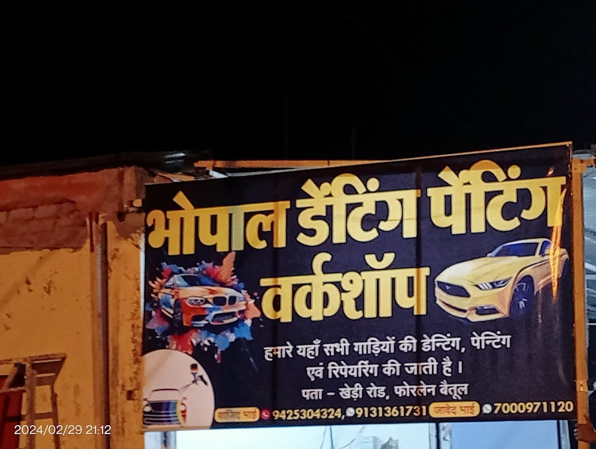 Bhopal Denting painting work shop