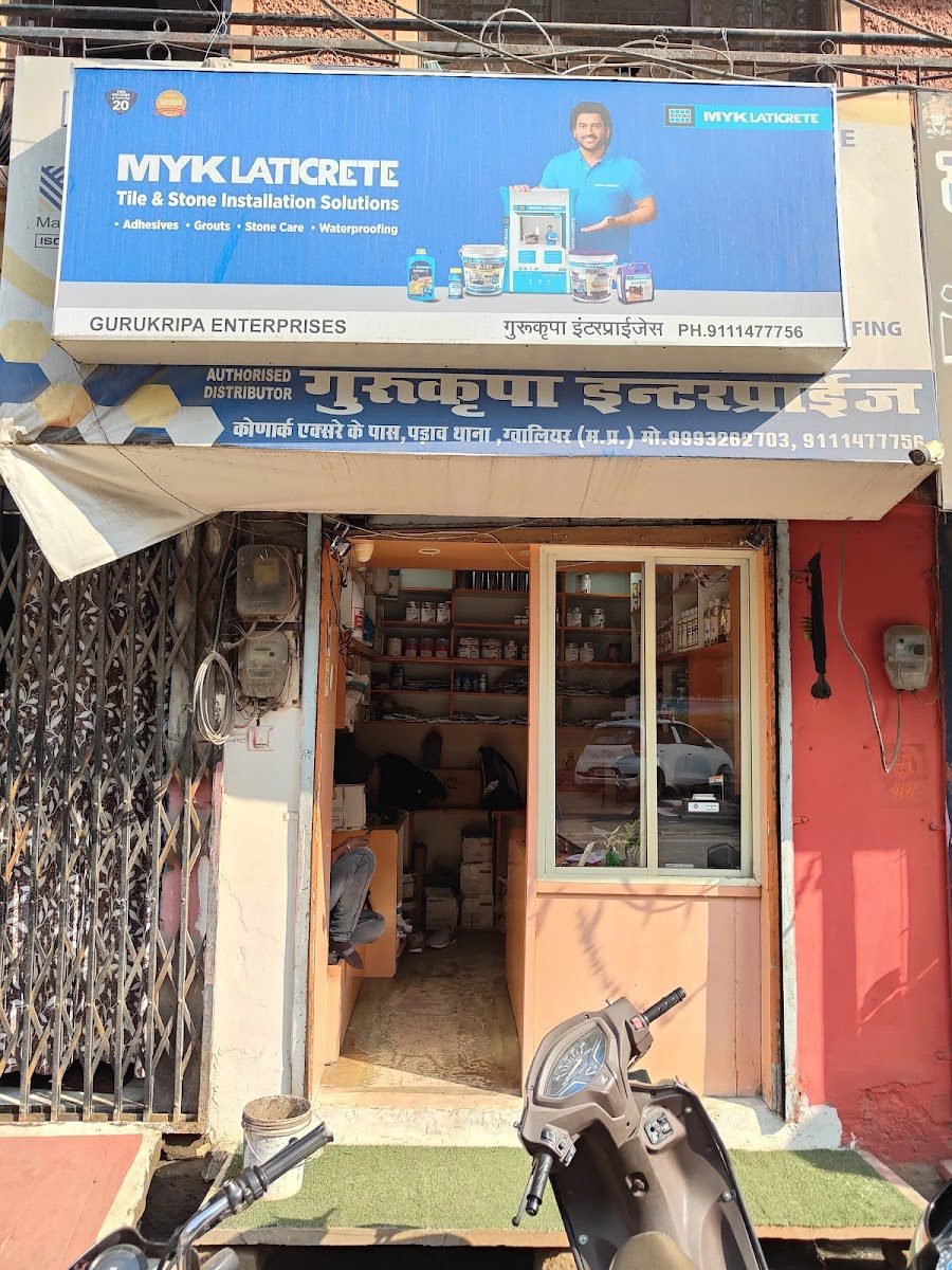 Guru Kripa Enterprises – MYK Laticrete and Marmo solution Super Distributor in Gwalior