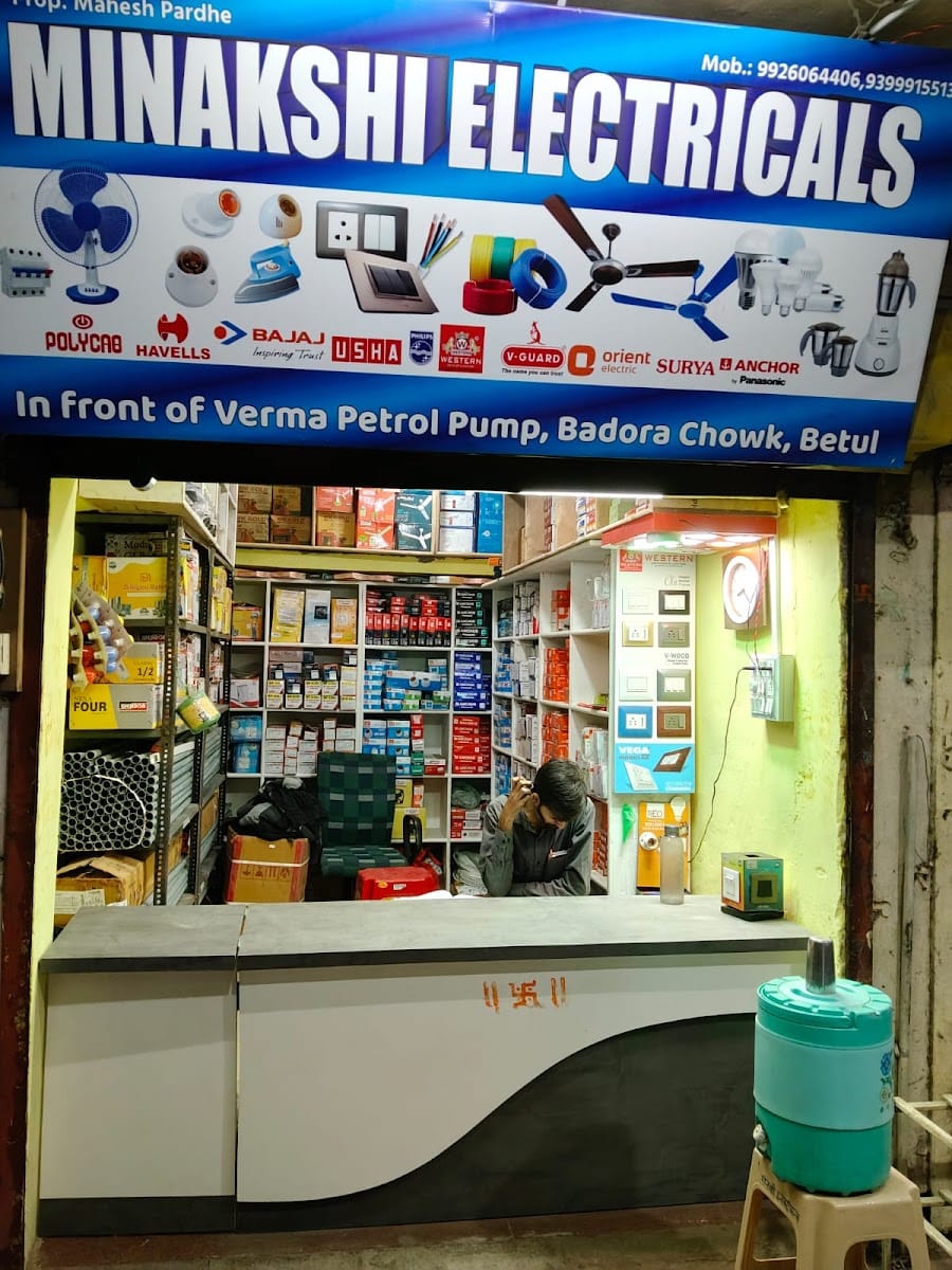 Minakshi Electricals, Badora Chowk, Betul