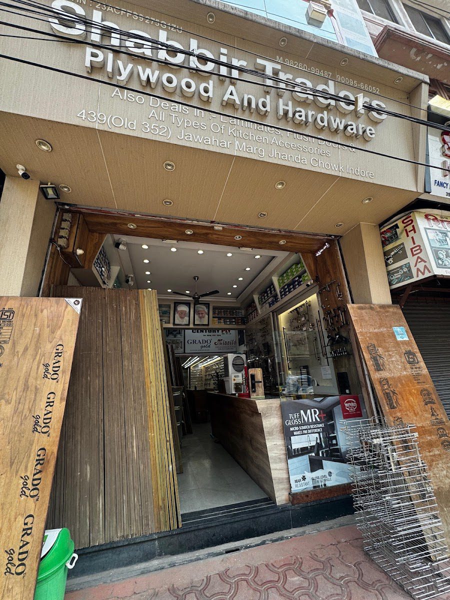 Shabbir Traders | Plywood and Hardware Shop in Indore