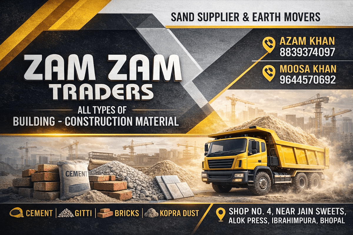 Zam zam traders- Construction materials supplier